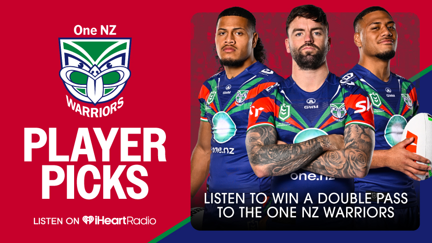 Win Wahs tickets with the One NZ Warriors Player Picks Playlists