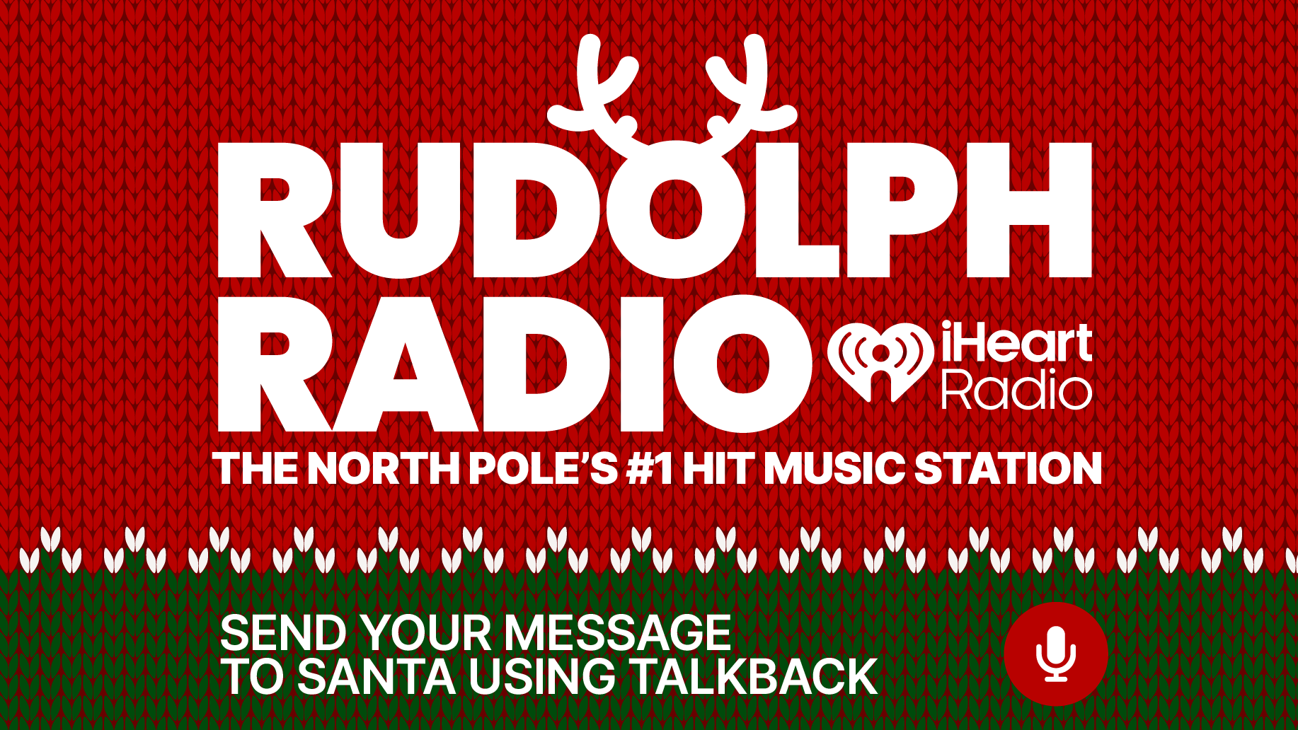 Send a message to Santa on Rudolph Radio