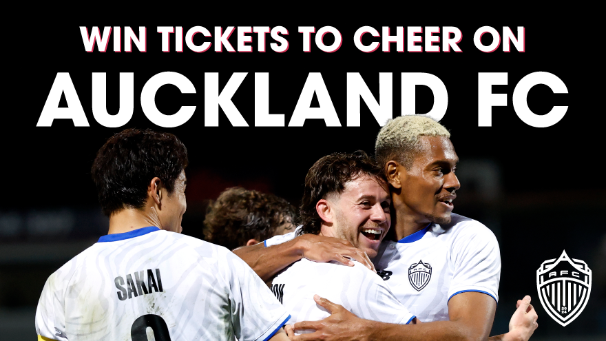 Win a double pass to an Auckland FC Home Game!